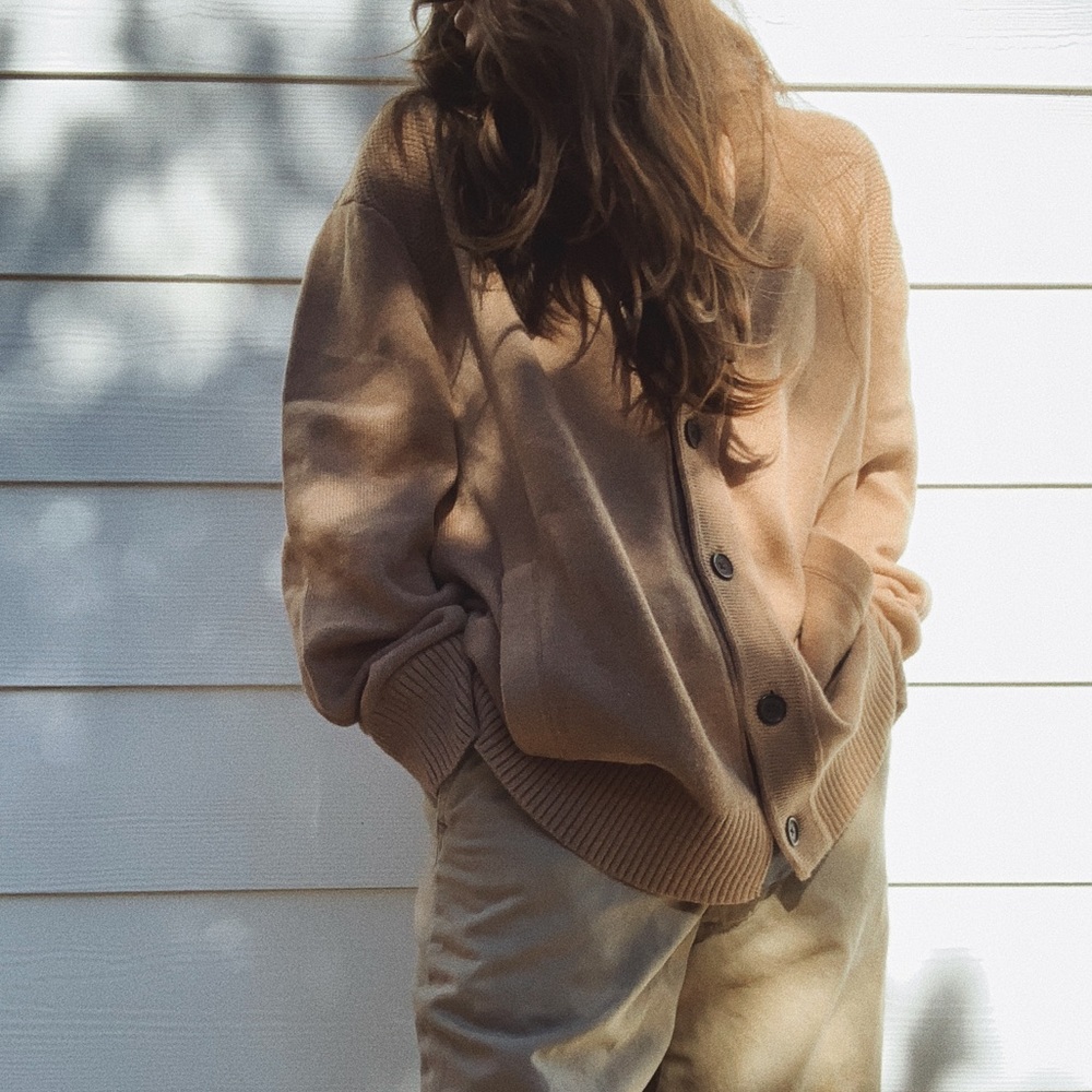 Banana Republic oversized Grandpa cardigan sweater